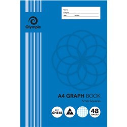 Olympic Graph Pads A4 5mm Grid_2